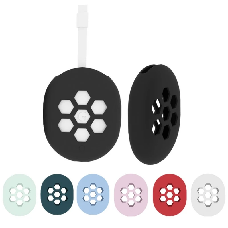 Ударопрочный силиконовый чехол 87HA Изысканный защитный для приставки Google Chromecast TV