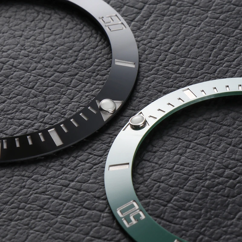 38 мм качественные детали для часов очищенная фабричная Керамическая рамка 40