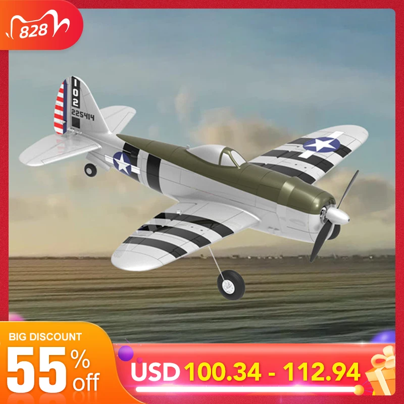 Eachine Mini P 47 Razorback Bonnie Warbird EPP 500 мм Wingspan RTF 2 4G 6 осевой гироскоп стабилизатор