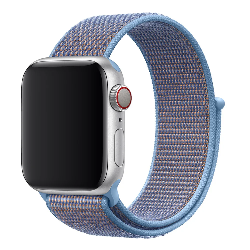 Nylon strap For Apple Watchbands watch Series 1 2 3 Velcro Loop Belt Multicolour 27 colours | Наручные часы