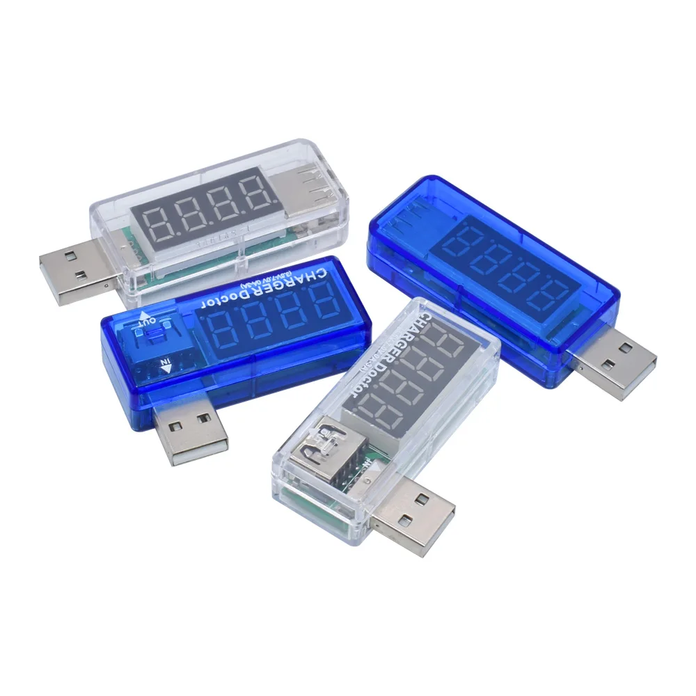 Цифровой USB-тестер напряжения для мобильных телефонов мини USB-зарядное