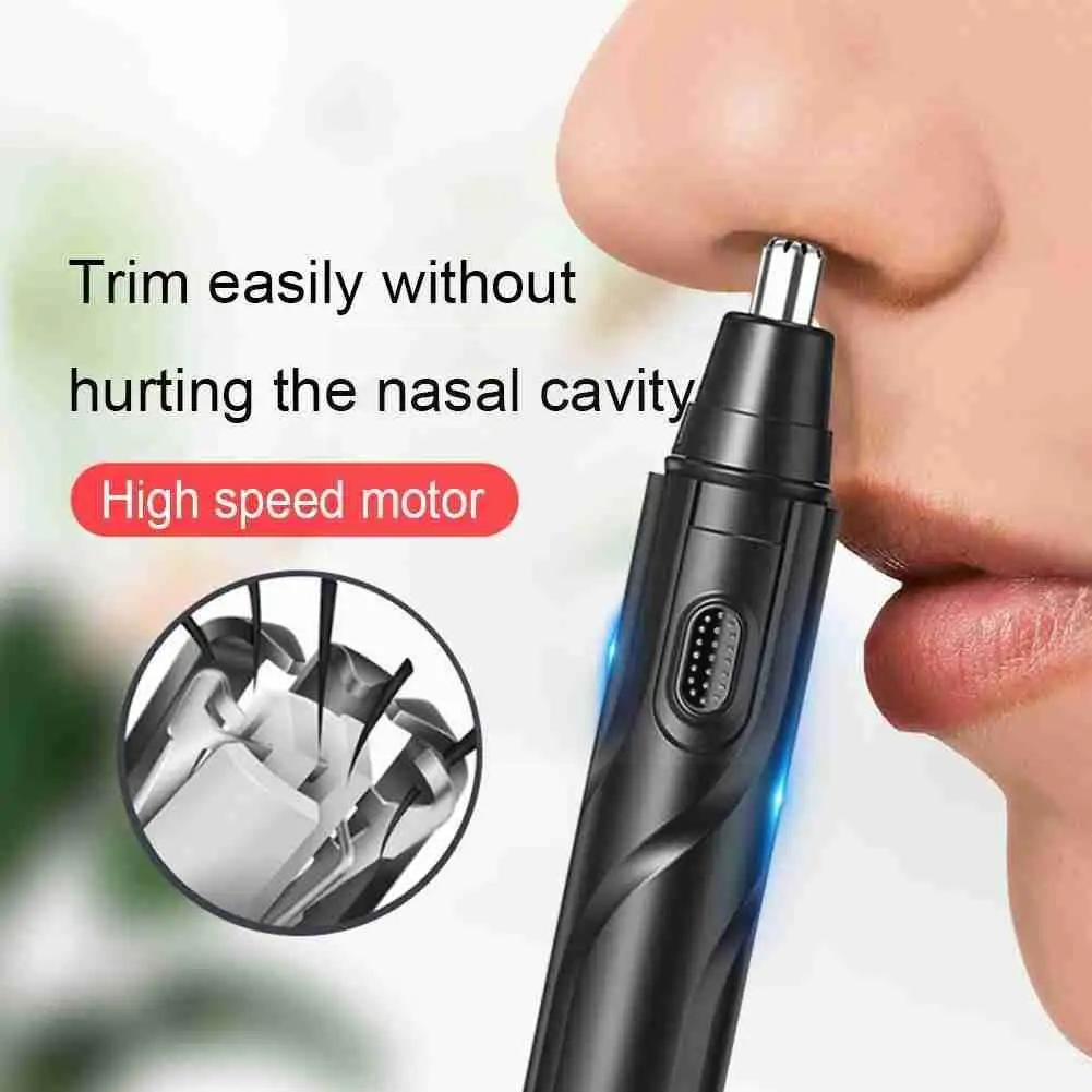 

2 In 1 Nose Hair Trimmer For Men Professional Painless For Women Tool Hair Eyebrow Trimmer Makeup Removal Electric M8S2