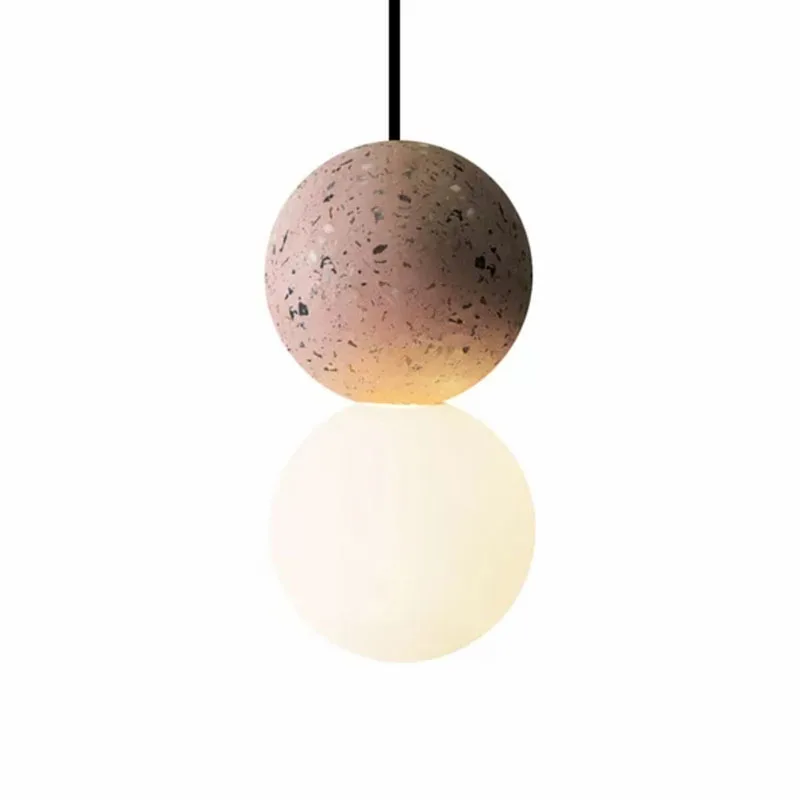 

Nordic Cement Hanging Lamp Modern Simplicity Pendant Lamp LED G9 220V for Cafe Living Room Bedroom Bedside Bar Pendant Lights