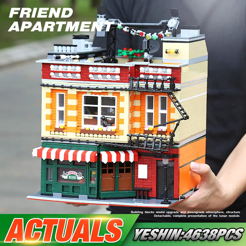10189 Streetview строительные игрушки совместимы с MOC-34463 центральной Perk теорией