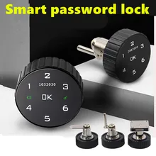 Smart Home Electronic Password  Lock Locker Shoe Cabinet Cupboard Office Desk File Drawer Lock  Anti-theft Door Locks