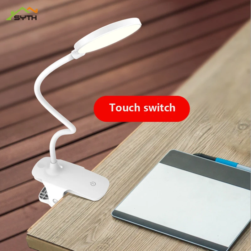 

Led Book Light Clip-On Flexible Bright LED Lamp Light Book Reading Lamp For Travel Bedroom Book Reader