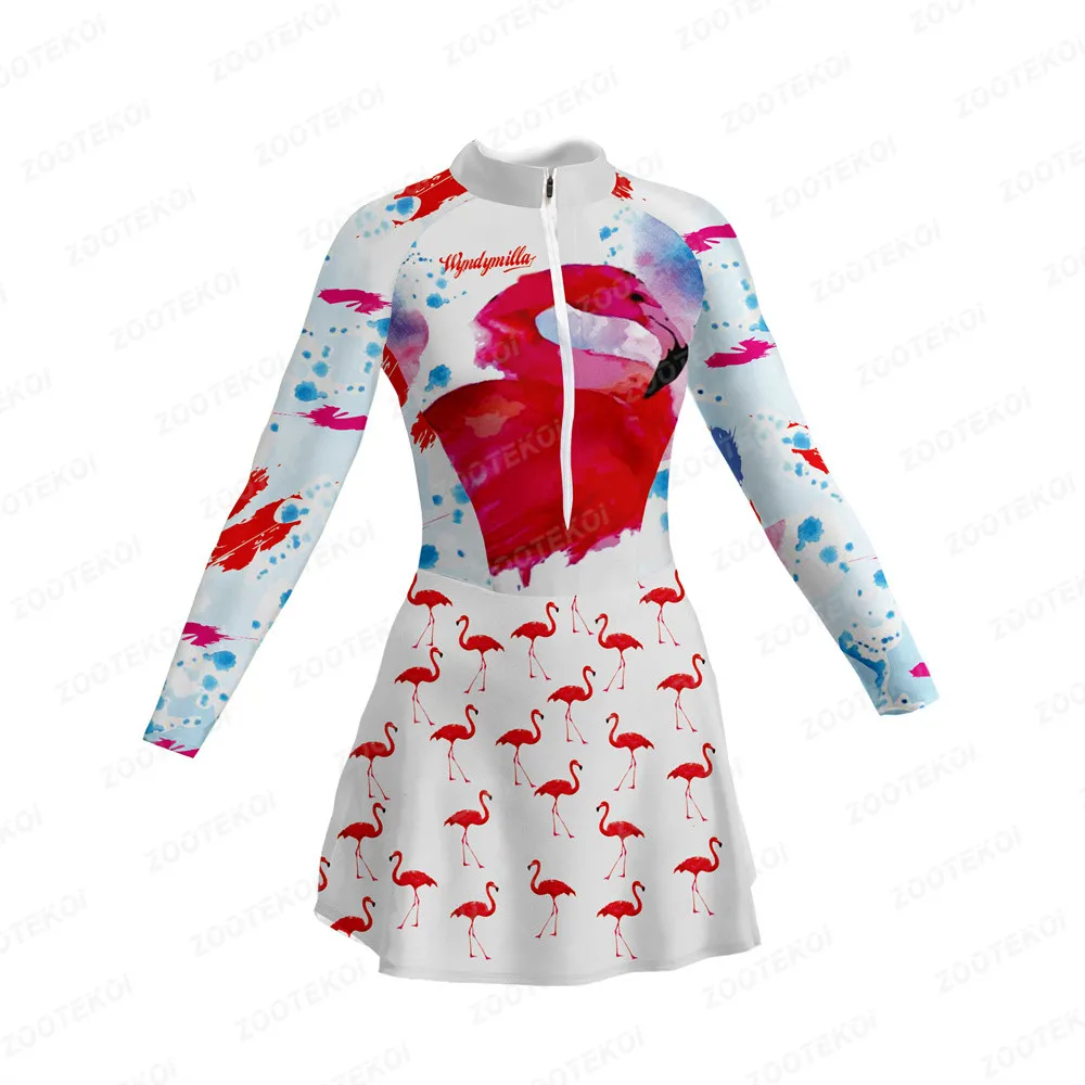 Женский костюм для велоспорта и триатлона с юбкой обезьяны