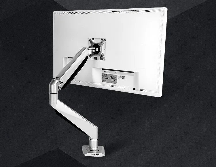 Loctek D7H Алюминий газ пружинный полный рабочий стол монитор держатель все-в-одном