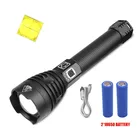 Мощный светодиодный фонарик с переменной лампой XHP 70,2, 3 режима освещения, держатель для светодиодного фонарика, для миниатюрной охоты