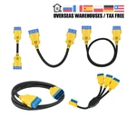 Кабель-переходник AUTOOL OBD2, 150 см, 1 м, 1-3