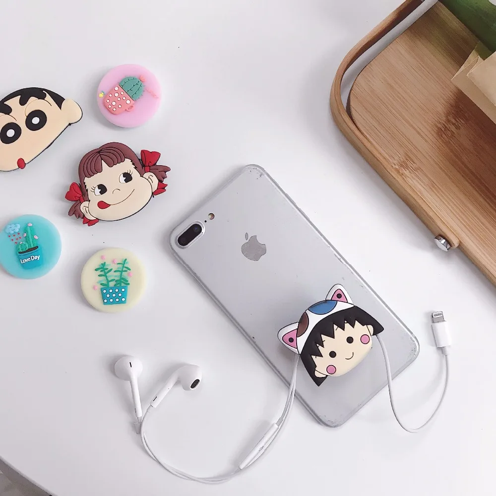 Милый универсальный держатель подушки безопасности стежка счастливый кот