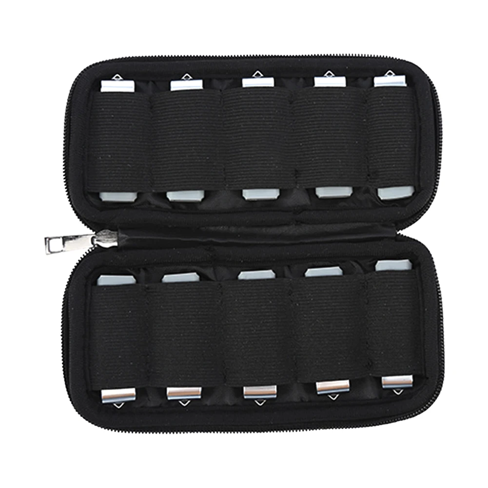 Online Casing Tahan Lama Pengatur Flash Drive Pelindung Tempat Penyimpanan Portabel Perjalanan Tas U Disk USB Ritsleting Tahan Debu Tahan Benturan