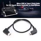 Кабель для передачи данных для DJI Spark Mavic Pro Platinum Air контроллер для микро-флеш-накопителя USB Тип-C Порты и разъёмы адаптер линии для смартфонов и планшетов горячая распродажа