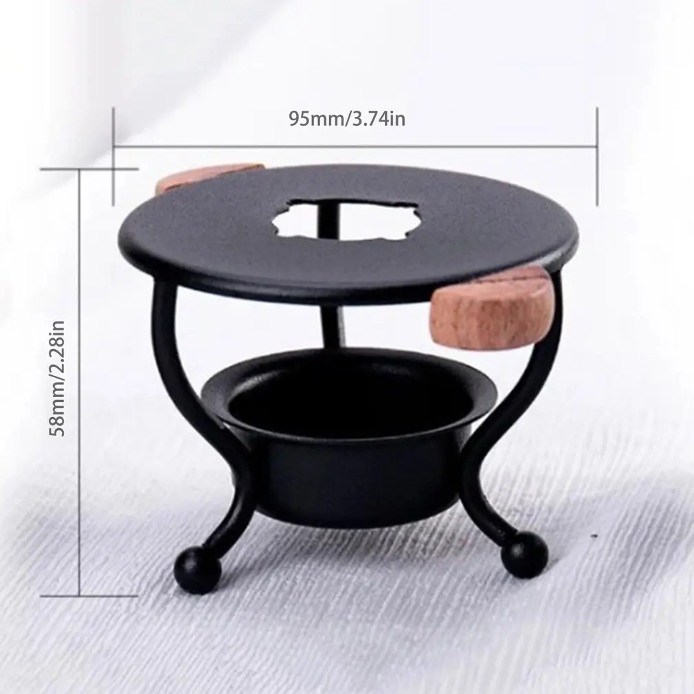 

Retro Sealing Wax Furnace Stove Tripod Fire Paint Wax Seal Stamp Stick Warmer Wax Furnace Stove Pot Wax Seal Spoon Holder