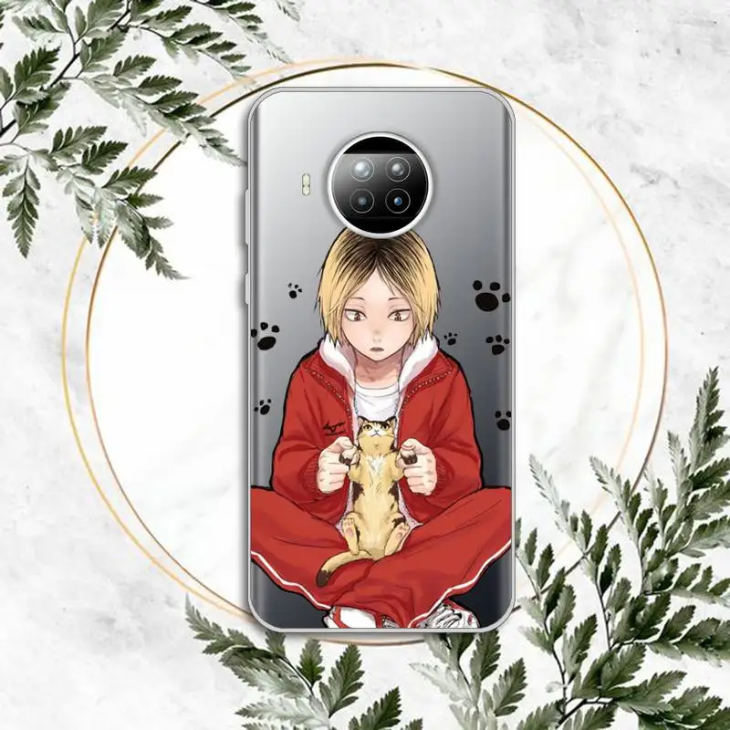 

Haikyuu Hinata attacks Anime Phone Case Transparent for Xiaomi Redmi note 10 t 8 9 pro lite 11