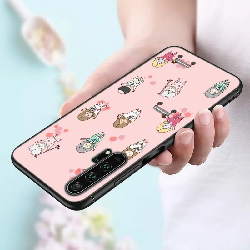 Черный силиконовый чехол для медсестры медицинская медицина для huawei Honor 10i 9X8X20 10 9 Lite 8 8A 7A 7C Pro удобный телефонный футляр