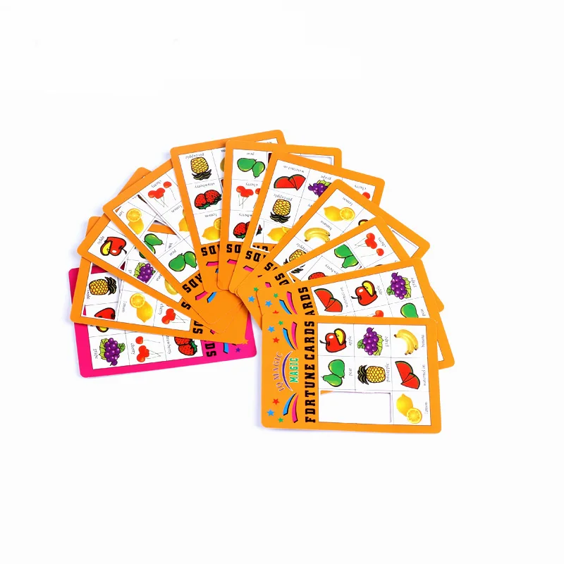 

Soul Playing Card Magic Tricks Soul Telepathy Fruit Cards Magic Tricks Magic Props Toy For Childen Christmas C2026