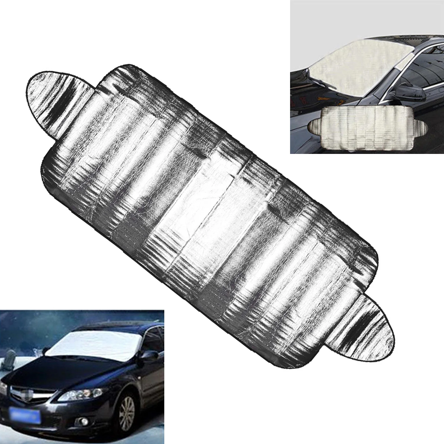 

Sale !!! Car Wind-shield Frost Cover Ice Snow Shield Window Mirrors Protection