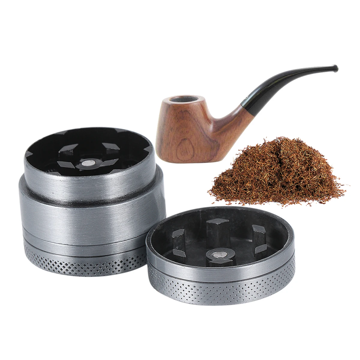 1 шт. 30 мм 3 слоя металлический измельчитель для табака мельница специй трав
