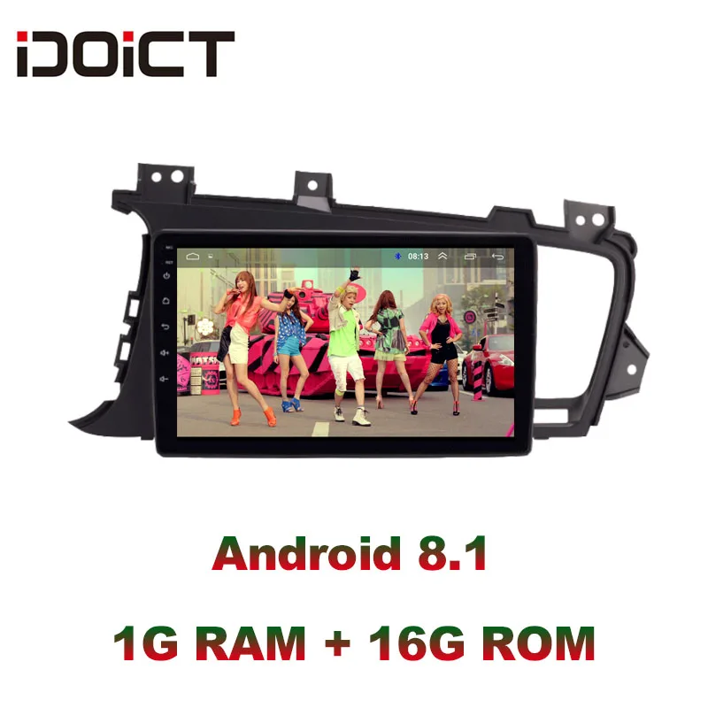 Автомобильный DVD-плеер IDOICT Android 8 1 GPS-навигация мультимедиа для KIA optima K5 радио 2011-2015