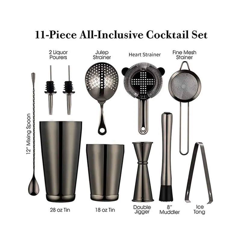 Шейкер 11 шт. светодиодный свет бар набор бытовой Вечерние и т. д. из розового