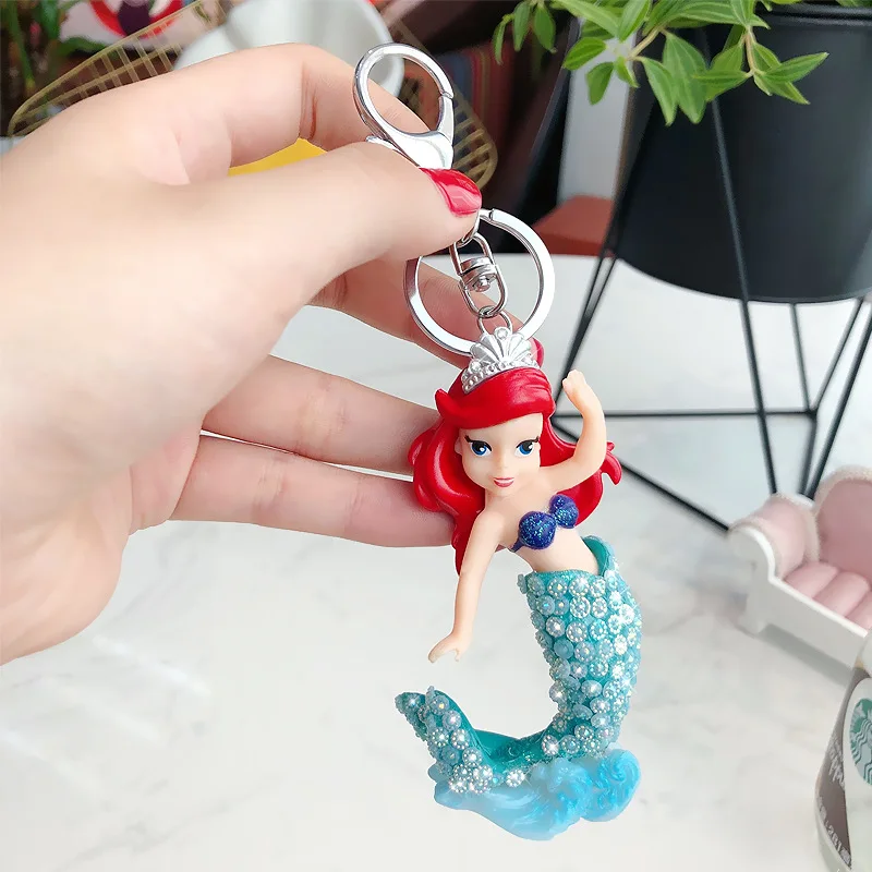 Аксессуары для кукол Диснея принцессы из мультфильма подвеска цепочка ключей
