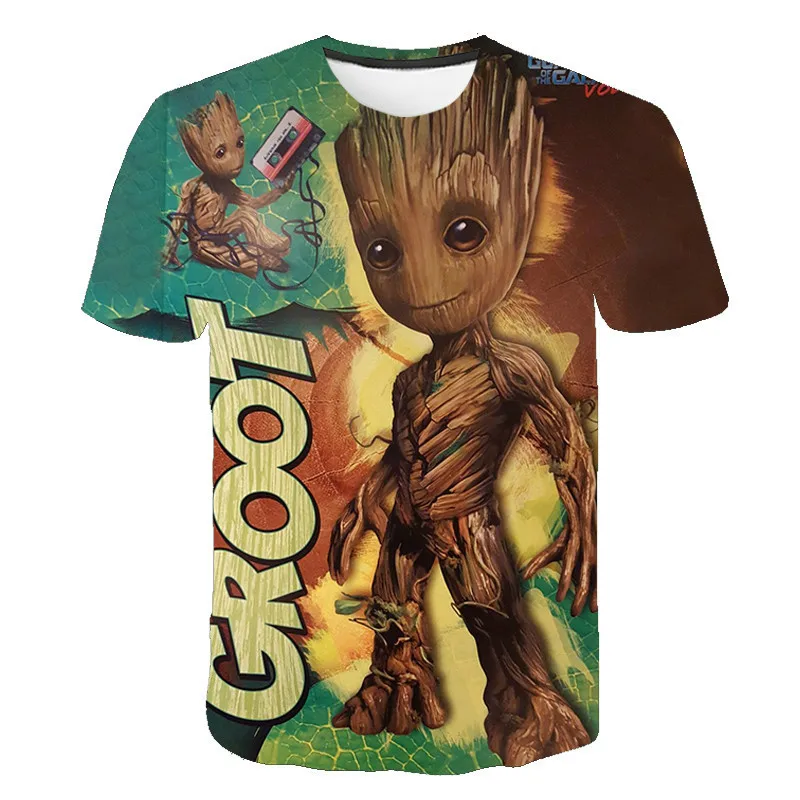 

Children's T-shirt 3D printing T-shirt 2021 new funny T-shirt boys and girls summer cute casual short sleeves
