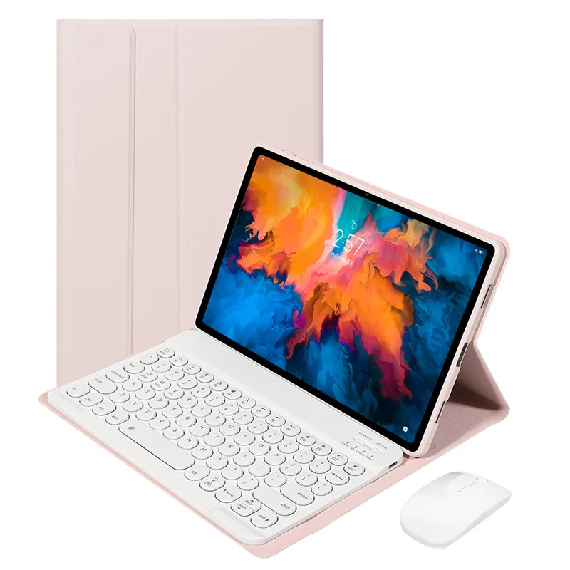 Чехол для клавиатуры с круглыми клавишами Lenovo Tab P11 TB-J606F Pro 11 5 дюйма беспроводная