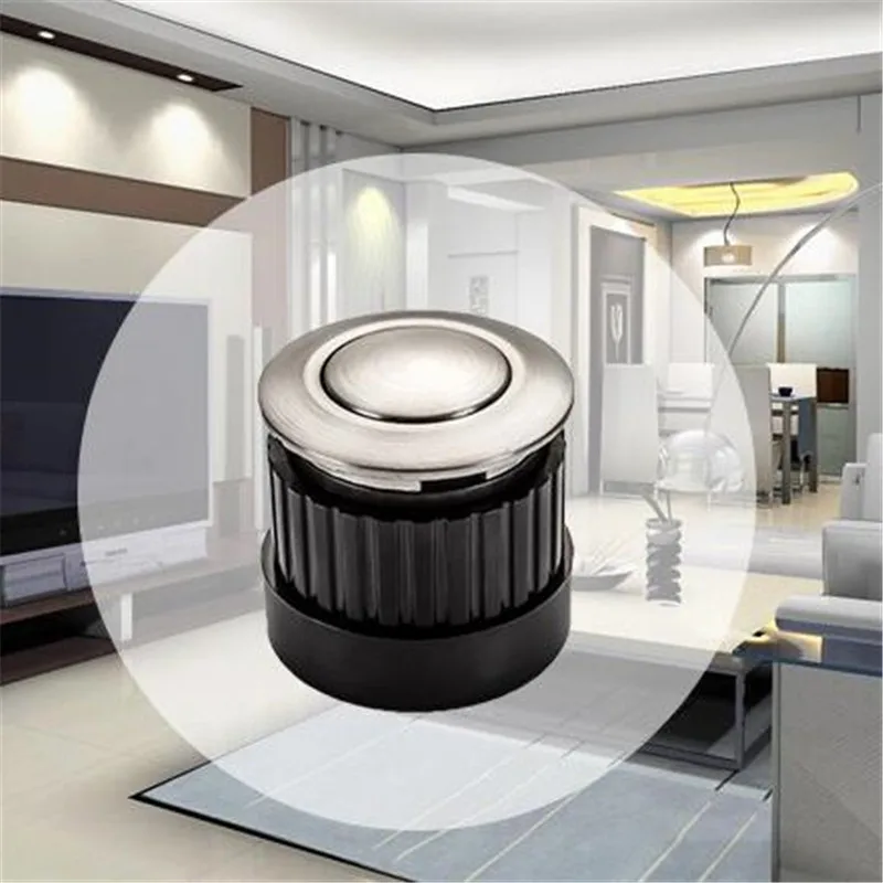

Embedded Furniture Handle and Knobs Telescopic Spring Shake Knob Invisible Bounce Dark Outfit Hidden Classical Light Pull