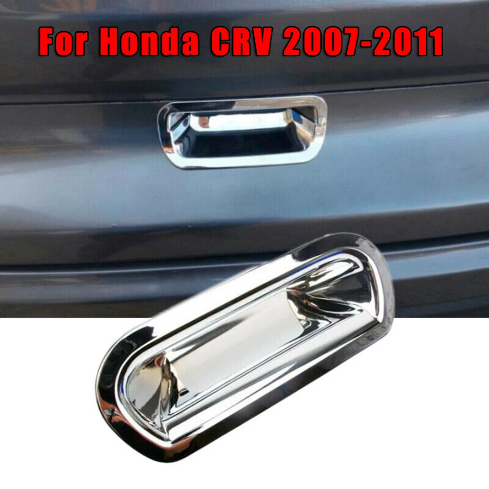 Auto Hinten Stamm Türgriff Dekoration Abdeckung Für Honda CRV 2007-2011 Chrom Hinten Stamm Heckklappe Türgriff schüssel Abdeckung Trim – Detail 5