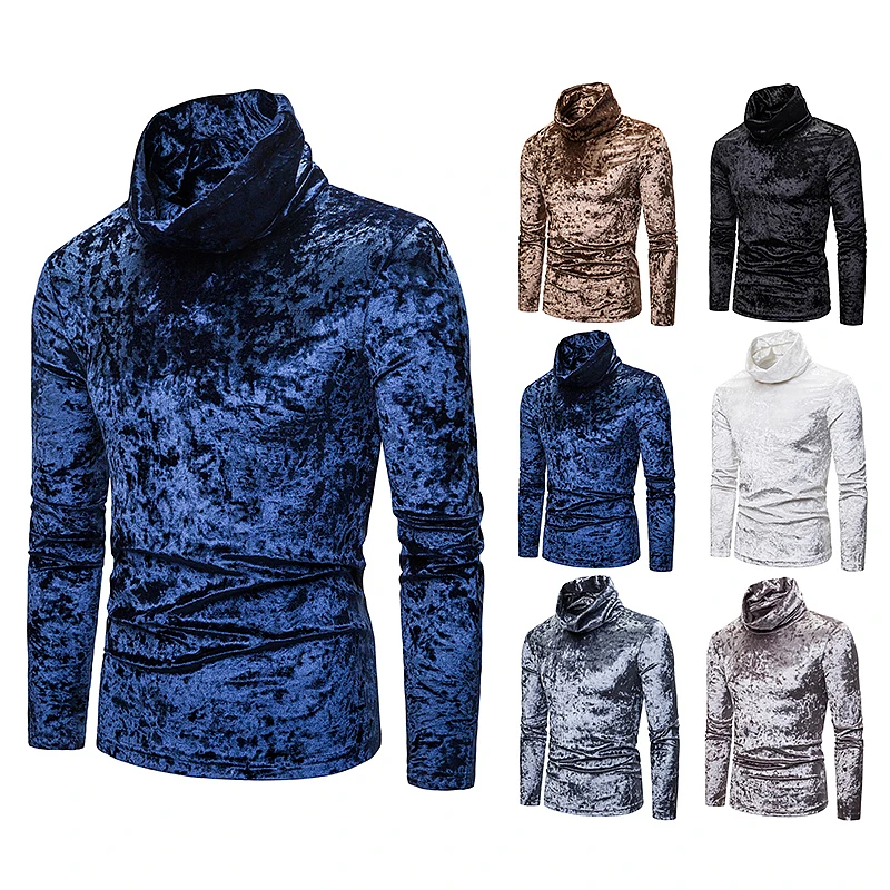 Мужская толстовка Приталенная водолазка свитшоты новый бренд флис теплая