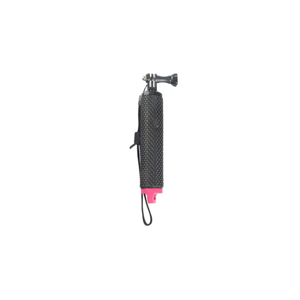 Рукоятка для Gopro Pole Sport Action camera Bobber Float ручная палка для Go Pro Hero 7 6 5 4 монопод для Yi 4K SJ4000 SJ5000 - Цвет: rose red
