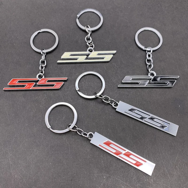 

Super Sport SS Key Chain Metal Keychain Fob Ring Keychain for Chevrolet Chevy
