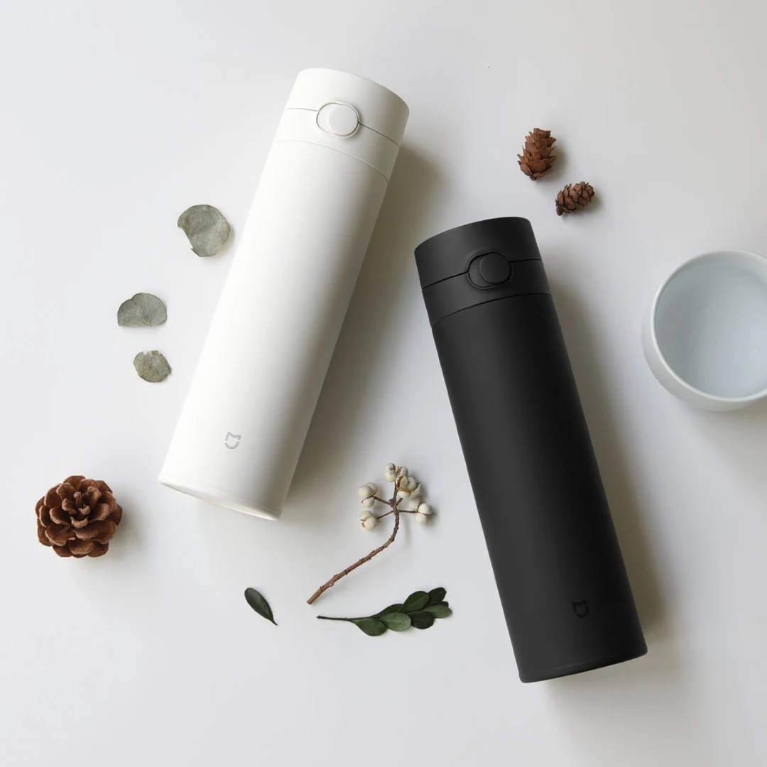 Xiaomi Mijia Вакуумная чашка 2 480 мл емкость 316L нержавеющая сталь вкладыш Xiomi для семьи