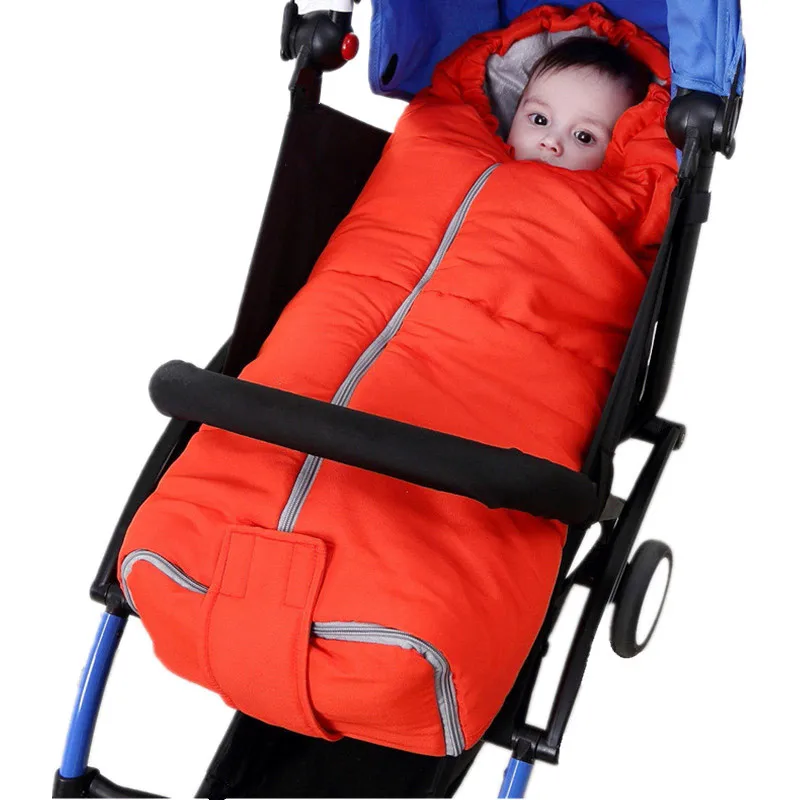 Спальный мешок для детской коляски, конверт, муфта для ног, зимние аксессуары для сиденья, флисовые спальные мешки