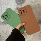 Мягкий силиконовый чехол для iPhone 11 12 Pro XS Max XR X 7 8 Plus SE 2020 12 Pro