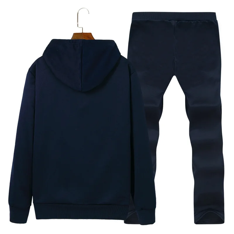 Комплект из двух предметов повседневный осенний мужской спортивный костюм с