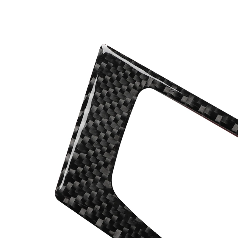 Carbon Fiber Interior Air Conditioning CD Panel for Audi A6 A7 12-18 Cup Holder Frame Cover Trim | Автомобили и мотоциклы