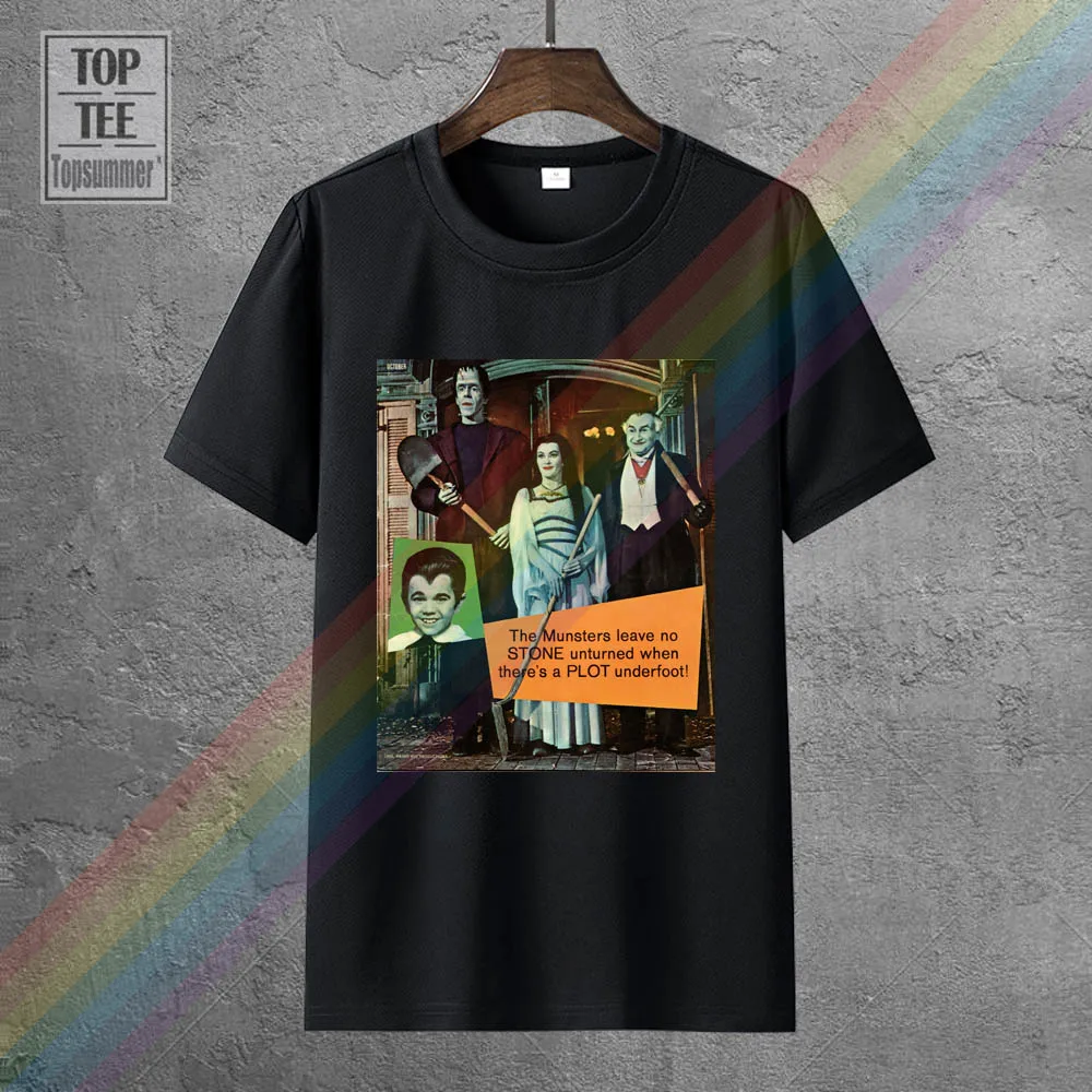 

The Munsters Moviegreen Mens Streetwear Shirt Harajuku Shirt Hardcore Shirts Horror T Shirts 2020 News Uqmmwn
