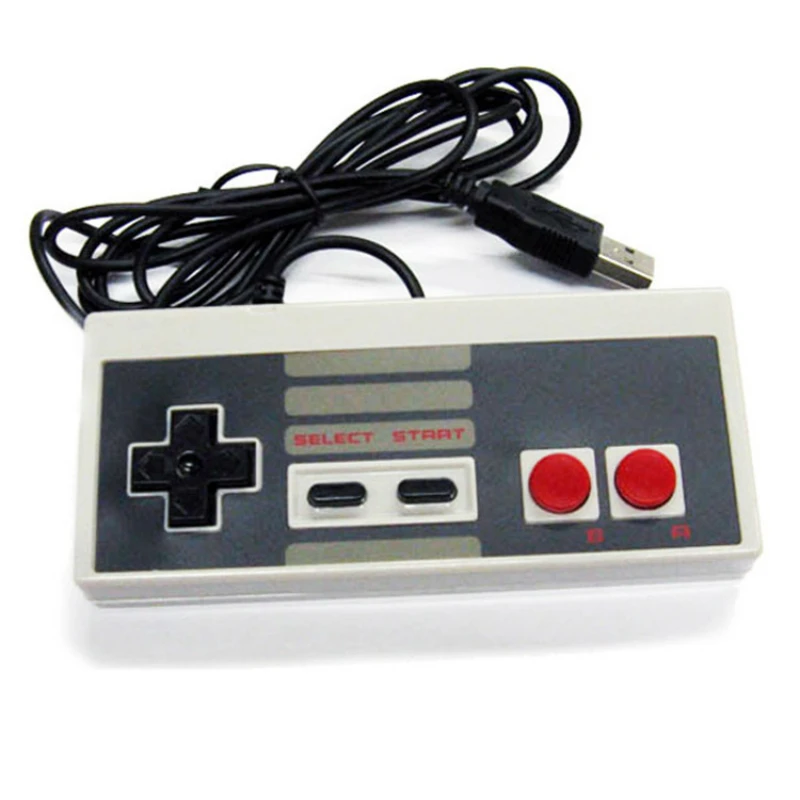 Проводной USB-контроллер геймпад для ПК/USB/NES джойстик компьютерных видеоигр Ретро