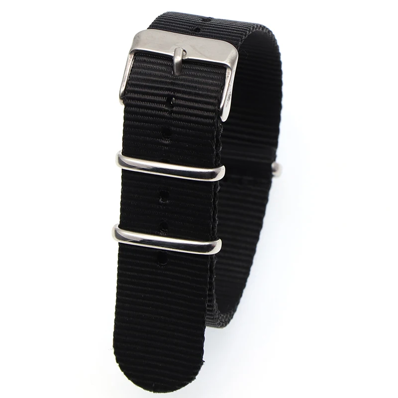 nato strap Bracelet  18mm 20mm 22mm watch band Striped Replacement Watch Accessories Black Band,  Brown  watch strap