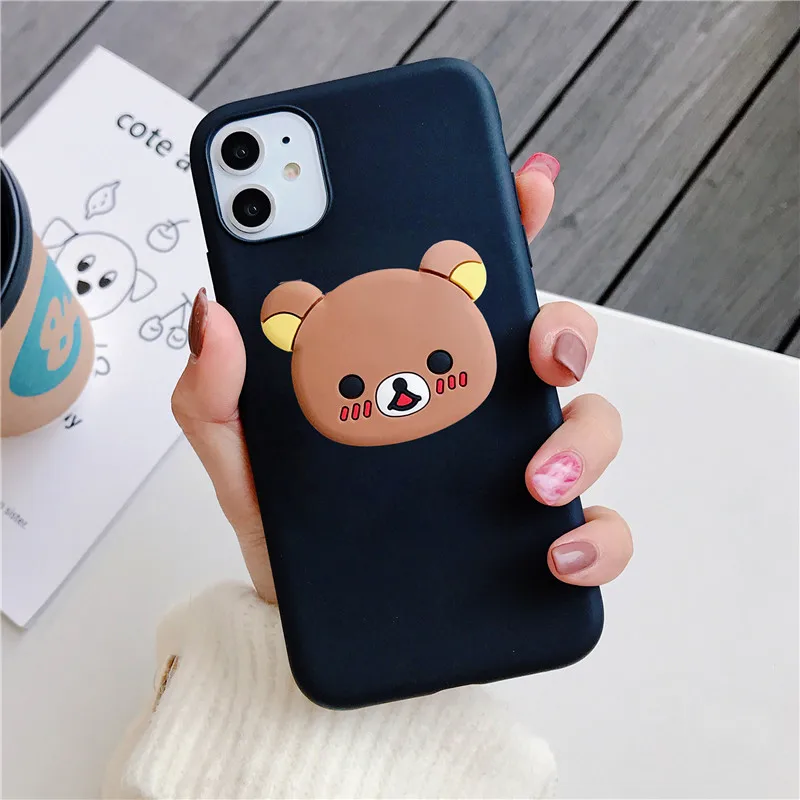 3D милый мультяшный силиконовый держатель TPU чехол для Smartisan Nut Pro 2 2S 3 R1 Fundas Чехол из