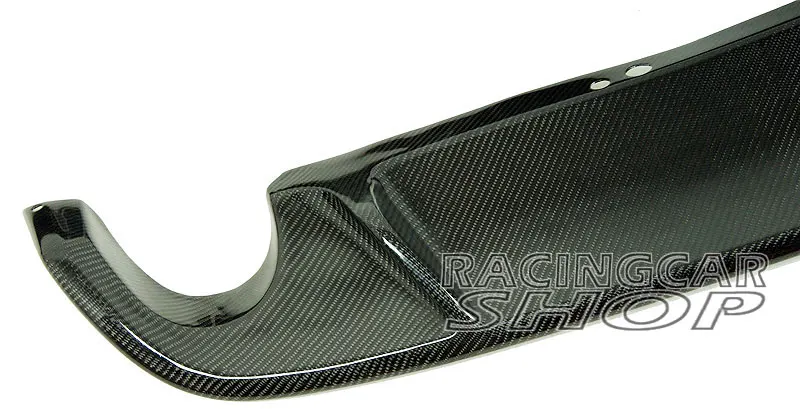 Задний диффузор из настоящего углеродного волокна для VW GOLF6 GOLF 6 VI MK6 Bumper V036|diffuser