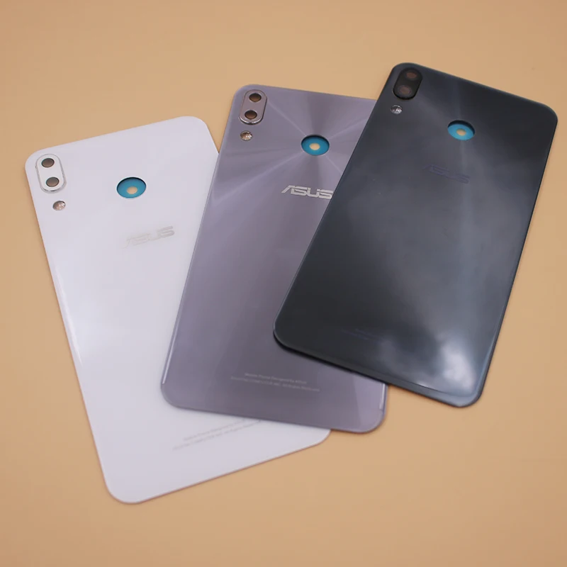 Задняя крышка батарейного отсека для Asus Zenfone 5 2018 ZE620KL запасные части и объектив