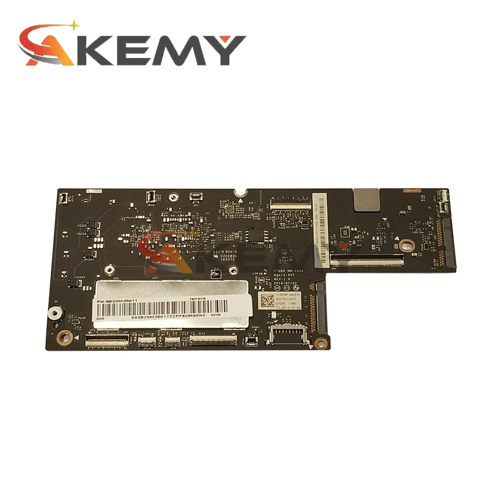 

Main board 5B20M34984 For Lenovo YOGA 910-13IKB Laptop motherboard With SR2ZU I5-7200U RAM:8GB 100% Fully Tested CYG50 NM-A901