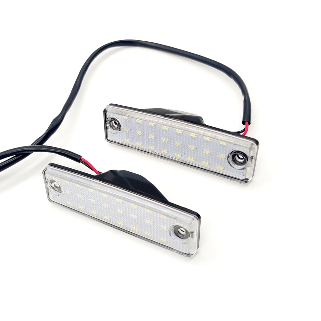 2 шт. для Toyota 4Runner 1996-2020 Sequoia 2008-2019 белый светодиодный светильник номерного знака