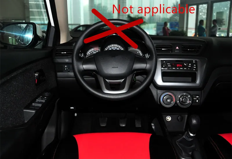 Многофункциональный чехол на руль с хромированной отделкой из АБС-пластика