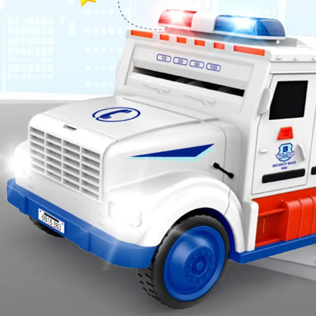 Электрическая Автомобильная игрушка Электронная Копилка для детей мальчиков