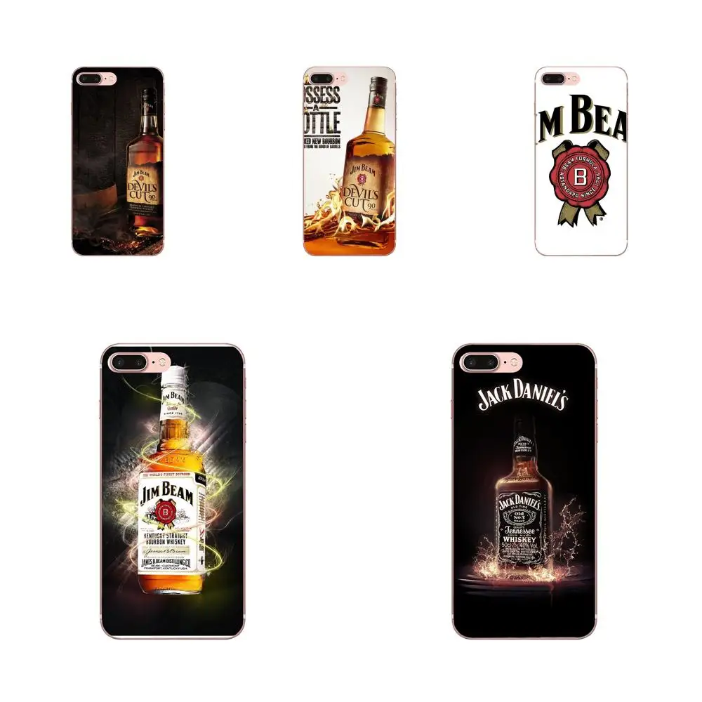 Мягкие чехлы питьевой Джима балки вино искусство постер для Galaxy Alpha Core Note 2 3 4 S2 A10