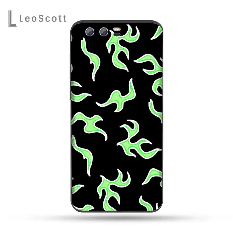 

Blue Flame Fire Phone Cases For Huawei Honor view 7a5.45inch 7c5.7inch 8x 8a 8c 9 9x 10 20 10i 20i lite pro